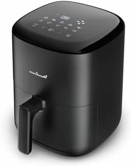 Luchtfriteuse - Airfryer Frituurpan - Gezond Frituren - Digitaal Display - 3 liter - Zwart — thumbnail 1