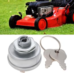 SnelShoppen - 7-Pin 4-Positie Grasmaaier Startschakelaar met 2 Sleutels - Hoge Kwaliteit Metaal - Compatibel met Diverse Modellen - Tuin Accessoire — thumbnail 3
