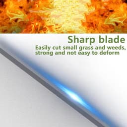 SnelShoppen - 12 Stuks Metaal Grasmaaier Blades - Hoogwaardige RVS Snijbladen voor Grasmaaier - Ideaal voor Tuinonderhoud en Trimmers - Duurzaam en Ro — thumbnail 3
