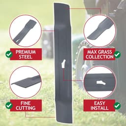 Omgoods - Metalen Maaiblad voor Grasmaaier 32 cm — thumbnail 3