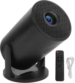 SnelShoppen - Draagbare Projector, 270° Verstelbare HD 1080P Bluetooth Projector, Draadloze USB TV Stick Video Film Projector voor Android, Laptop, PC — thumbnail 1