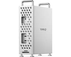 Externe SSD - MiniPro opslag - Snelle dataoverdracht - Inclusief standaard - 2TB - Zilver