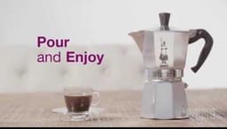 Bialetti Moka Express - Percolator - 6 kops - Aluminium - Zwart — thumbnail 4
