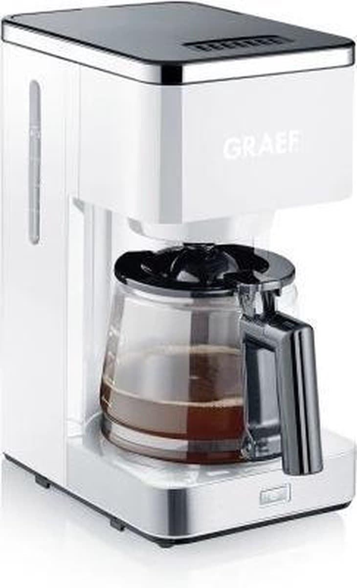 Graef FK 401 Filterkoffiezetapparaat 1,25 l Half automatisch - Wit — afbeelding 1