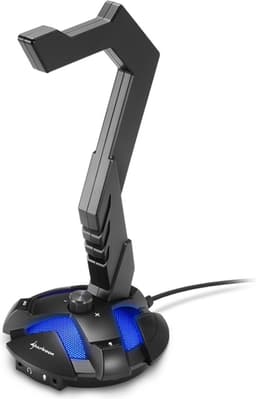Sharkoon X-Rest 7.1 - USB - Zwart — thumbnail 1