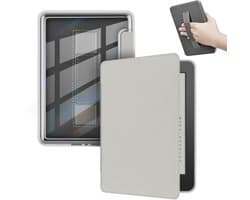 Hoes voor 6-inch Kindle - Transparante Acryl Achterkant met Magnetische Cover en Handlus