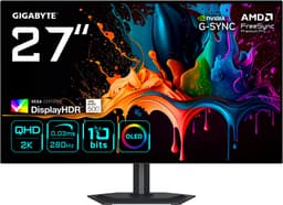 GIGABYTE MO27Q28G gamingmonitor - 27 inch OLED QHD, 280Hz — thumbnail 1