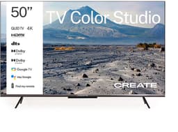 CREATE - QLED 4K 50" Smart TV met antireflectiescherm en gekleurde lijst - TV COLOR STUDIO — thumbnail 1