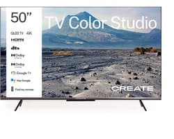 CREATE - QLED 4K 50" Smart TV met antireflectiescherm en gekleurde lijst - TV COLOR STUDIO