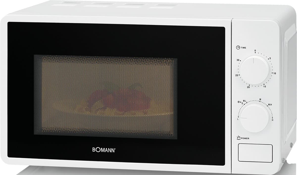 Bomann MW 6014 CB wit — afbeelding 1
