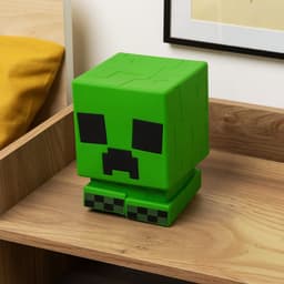 Minecraft Creeper Silicone SquishyGlo Nachtlamp – Officieel Gelicentieerd – Paladone — thumbnail 1