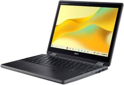 Acer Chromebook R857T-TCO-C04U Intel® N N150 31 cm (12.2") Touchscreen WUXGA 8 GB LPDDR5x-SDRAM 64 GB eMMC Wi-Fi 6E (802.11ax) ChromeOS US International Zwart — thumbnail 2