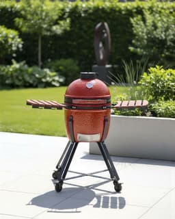 BELIANI KAMADO - Houtskoolgrill - Rood - Keramiek — thumbnail 4