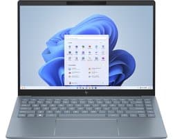 "HP Pavilion Plus 14-ew1060nd Intel Core Ultra 7 155H Laptop 35,6 cm (14"") 3K 32 GB LPDDR5x-SDRAM 1 TB SSD Wi-Fi 6E (802.11ax) Windows 11 Home AI PC Blauw"