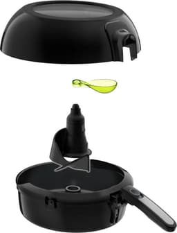 Tefal ActiFry Genius+ FZ7738 Heteluchtfriteuse met roerarm, niet schudden, 1500 W, 1,2 kg voor 6 personen, 9 auto-kookmenu's, energiebesparend, gezonde friteuse zonder olie, zwart — thumbnail 3