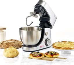 Moulinex QA519D keukenmachine 1100 W 4,6 l Zilver Ingebouwde weegschalen — thumbnail 4