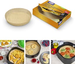 Toppits Airfryer Papier 20 cm - 7 x 20 stuks - Voordeelverpakking — thumbnail 2