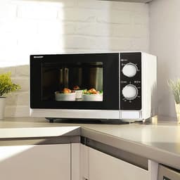 Combi Magnetron 20L 800W met Grill - Zwart/Wit — thumbnail 2