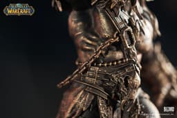 Blizzard World of Warcraft Grommash Hellscream Statue — thumbnail 3