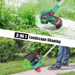 Krachtige 36 V Accu Grastrimmer met Variabele Snelheid en Automatisch Lijntoevoersysteem — thumbnail 2