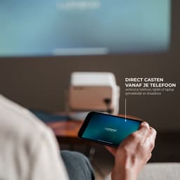 Lumenix® Ultra - Mini Beamer 2025 - Alles-in-één Smart TV Projector - Android 13 - Whale OS - Full HD Resolutie - Voor iOS & Android — thumbnail 2