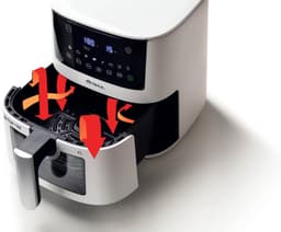 Ariete 4633 Airfryer 4L 1400W Wit — thumbnail 7