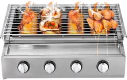 Gas bbq - buitenkeuken - RVS - Barbecue - barbeque - barbecues - gas - familie - eten gezelligheid — thumbnail 5