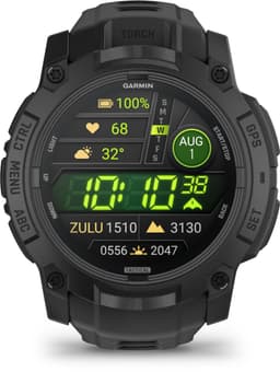 Garmin Instinct® 3 – 50 mm, AMOLED, Tactical Edition Zwart met zwart siliconen band — thumbnail 2