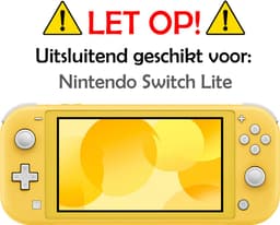 Hoes Geschikt voor Nintendo Switch Lite Case Hoesje Met Koord - Bescherm Hoes Geschikt voor Nintendo Switch Lite Hoes Hard Cover - Zwart — thumbnail 2