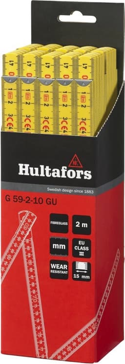 Hultafors Duimstok GE 59 2m - geel — thumbnail 3