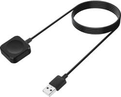 Oplader - USB oplaadkabel - draadloos opladen - snelladen - geschikt voor Apple Watch Series 1 / 2 / 3 / 4 / 5 / 6 / 7 / 8 / 9 / 10 / SE / SE 2 / Ultra / Ultra 2 - wit