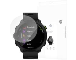 Cazy screenprotector geschikt voor Garmin Forerunner 45s - 2 stuks Screenprotector van Gehard Glas