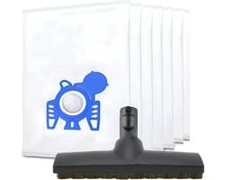 1x Stofzuigermond parketvloer en 10x stofzuigerzakken geschikt voor Compact Complete C1 C2 C3 S4000 S5000 - Miele GN zuigmond stofzak