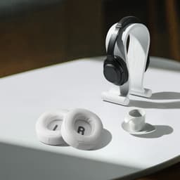 kwmobile 2x oorkussens geschikt voor JBL Tune 700BT / 700BTNC / 750BT / 750BTNC - Earpads voor koptelefoon in wit — thumbnail 2