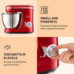 Bella Mini roermachine 1200 W 6 standen 4 liter roestvrij staal pulsefunctie — thumbnail 3