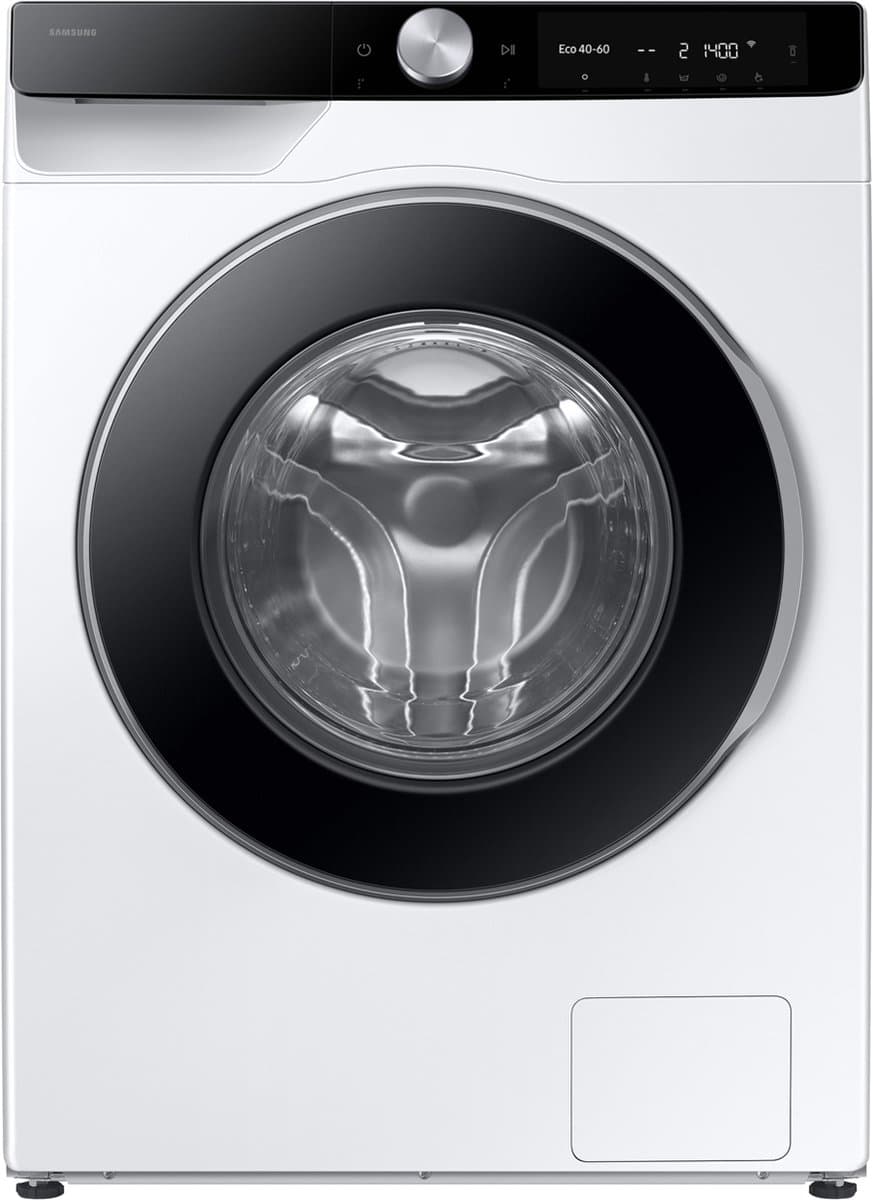 Samsung SuperSpeed Wasmachine 6000 serie WW90DG6U25LK - A klasse - 9 kg - 1400 RPM - Wit — afbeelding 1
