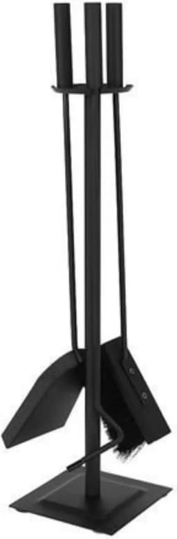 Kaminer Haardaccessoires Set - Elegant en Functioneel - 4-in-1 met Standaard — thumbnail 1