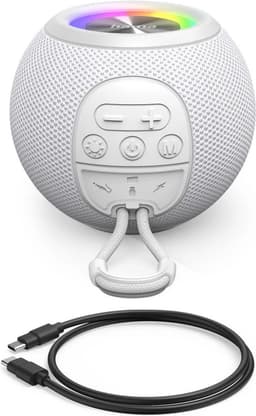 Hama Bluetooth speaker - Ball Shape - 5 Lichtmodi - 5W - Wit — thumbnail 2