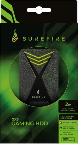 Hard Drive Verbatim SUREFIRE GX3 GAMING 2 TB — thumbnail 4