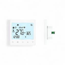 Wifi Inbouw Thermostaat | Touchscreen | Wifi | App bediening | Inbouw standaard doos | Programmeerbaar schema | Tuya | Wit — thumbnail 5