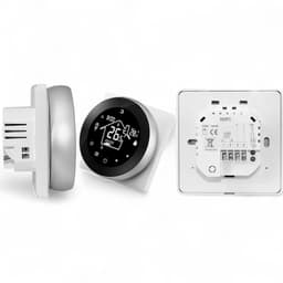 Wifi Inbouw Thermostaat | Touchscreen | Inbouw | Vloerverwarming | Infraroodpanelen | Tuya Smart Life | Google Home Alexa | Wit — thumbnail 5