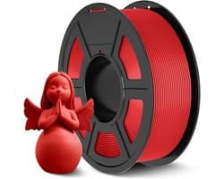 ABS Filament 1.75mm Rood 1kg voor 3D Printer - Anti-Krimp & Hittebestendig