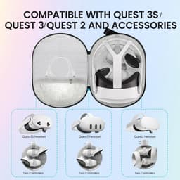 Draagbare Opbergkoffer voor VR Headsets en Controllers - Geschikt voor diverse modellen — thumbnail 2
