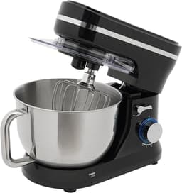 Keukenmachine - Elektrische mixer - Bakken en koken - 1000W Kracht 8+1 Versnellingen - 45 Liter Kom - Zwart — thumbnail 1