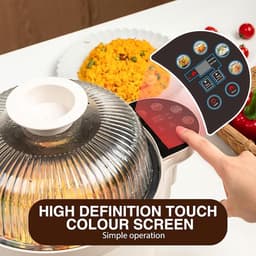 Slimme Kookmachine - Automatische Keukenmachine - Snel Maaltijden Bereiden - Touchscreen Bediening - 3.5L Pot Volume — thumbnail 2