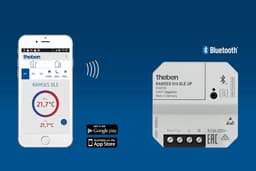 Slimme Thermostaat - App Bediening - Energie Besparen - Onzichtbare Inbouw - Grijs — thumbnail 3