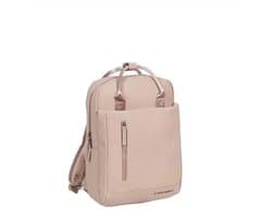 New Rebels Bruce Miami Rugzak 9L Waterafstotende Laptop Rugtas 13 inch Schooltas en Werktas van PU Nylon Comfortabel Comp 9L Old Pink