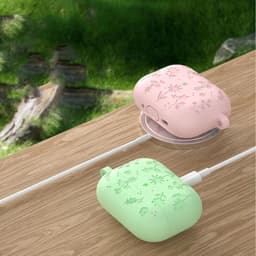 Allecto-Beschermhoes Airpods Pro - Hoes Sleutelhaak - Roze - Cartoon TPU Siliconen - Grappig Schattig - Geschikt voor Mannen Vrouwen - 2025 3 — thumbnail 2
