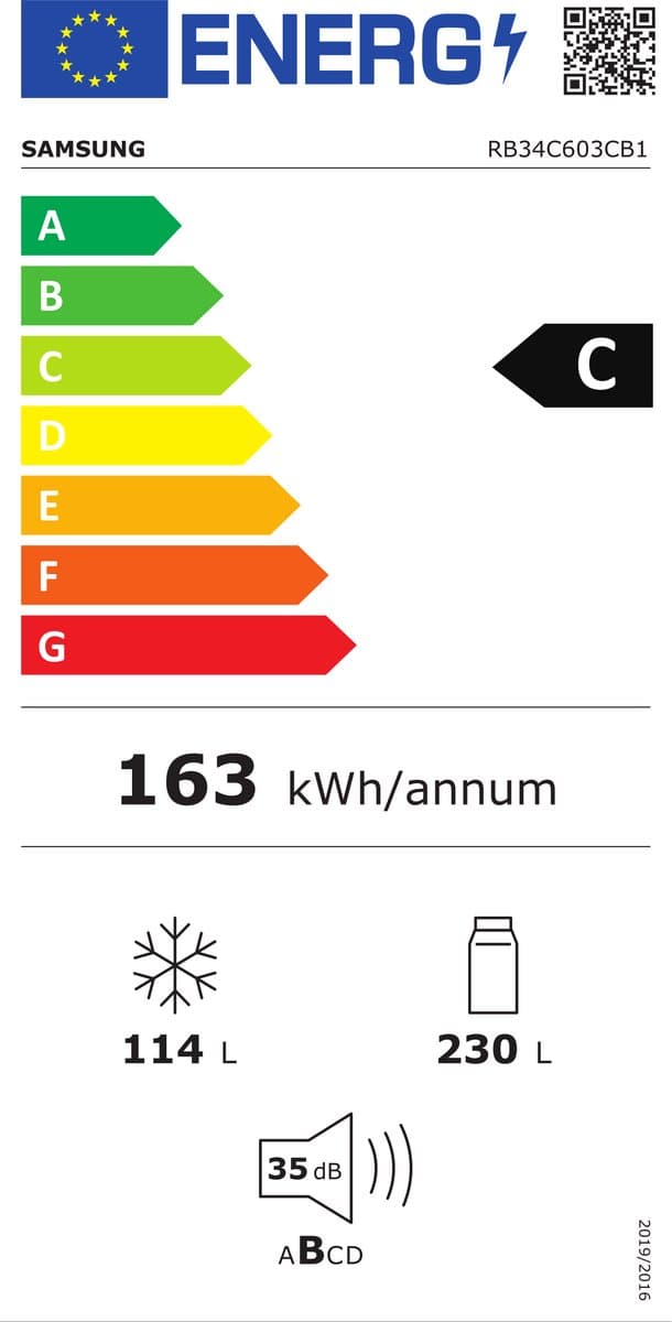 Samsung Koel-vriescombinatie 6-Serie AI Energy Mode™ 344L — afbeelding 1