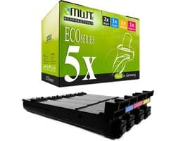 5x Hoge Capaciteit Toner Set Compatibel voor Kleurenlaserprinters